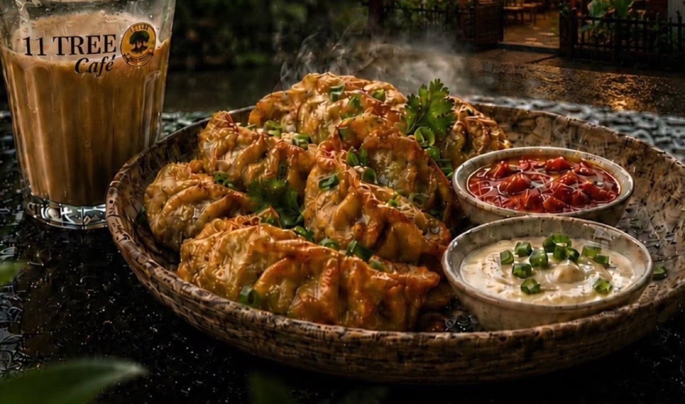 Momos at 11Tree Cafe